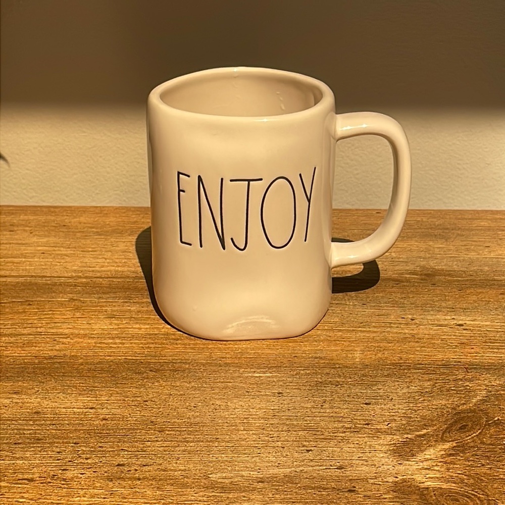 Rae Dunn “Enjoy” Mug like new